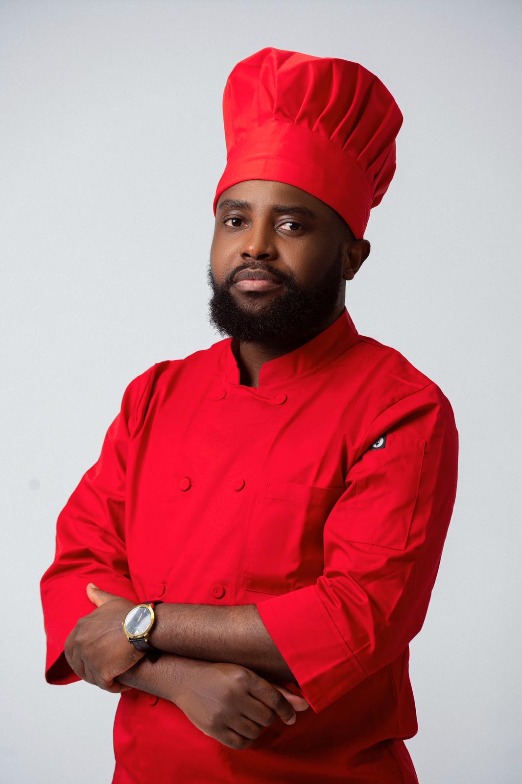 Portrait of chef Christmas Ferret, founder of Ferret Event